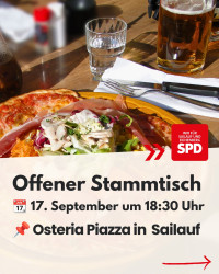 Stammtisch am 17.09.2026