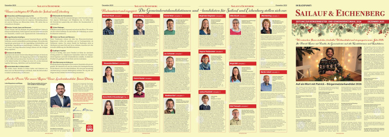 Vorschau Zeitung zur Kommunalwahl 2026