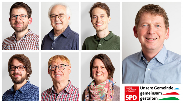 In der Wahlperiode 2020-2026 stellt die SPD 6 Gemeinderätinnen und Gemeinderäte sowie mit Michael Dümig den 1. Bürgermeister
