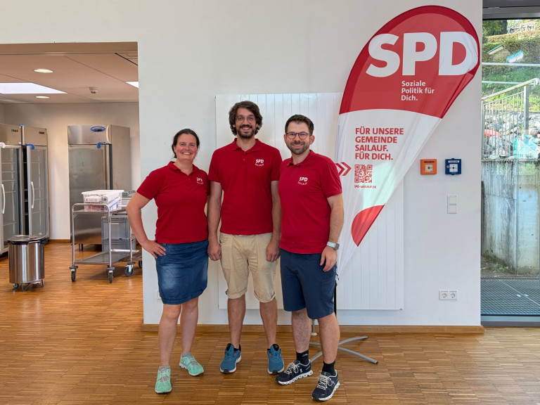 Das Orga-Team unseres Herbstbasars: Birgit Röll, Patrick Reuter und Simon Dümig